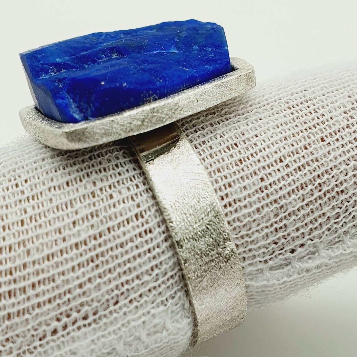 Raw genuine Lapislazuli Ring