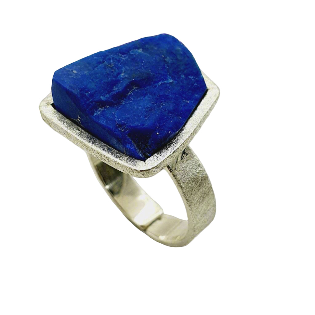 Raw genuine Lapislazuli Ring