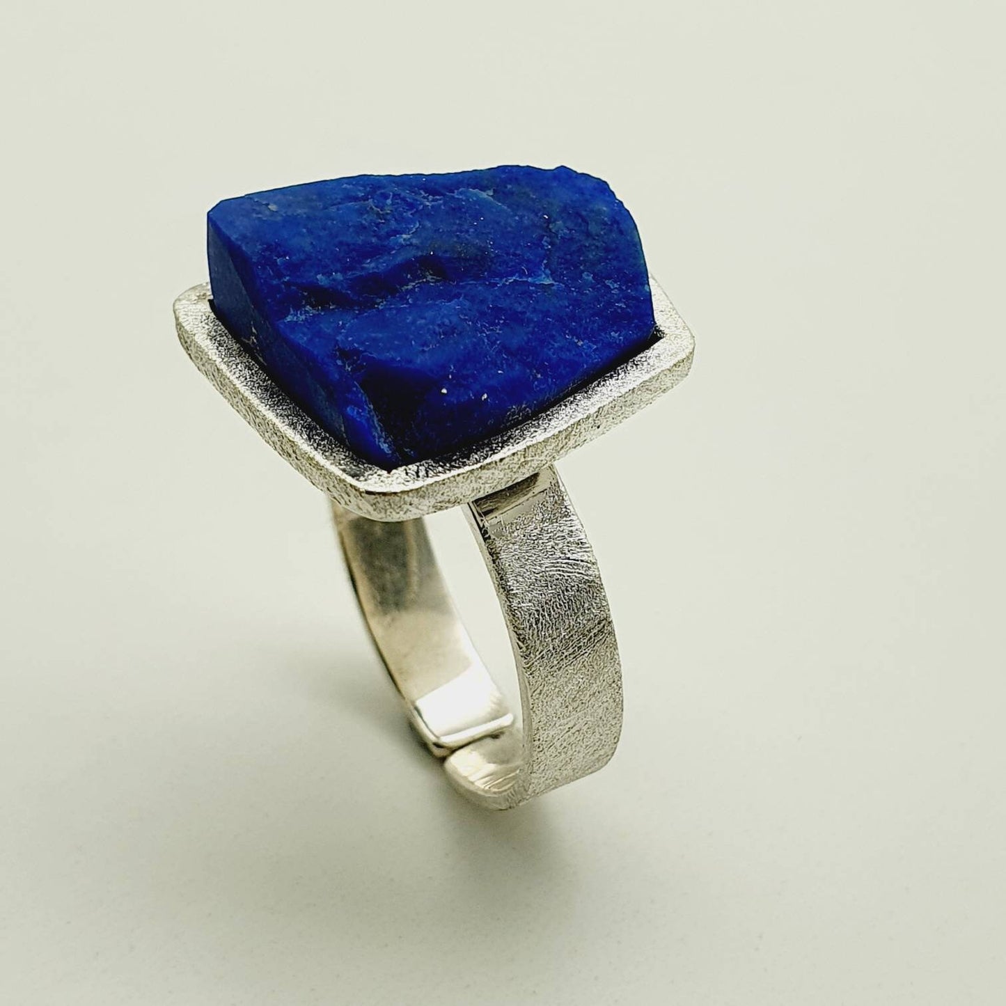 Raw genuine Lapislazuli Ring